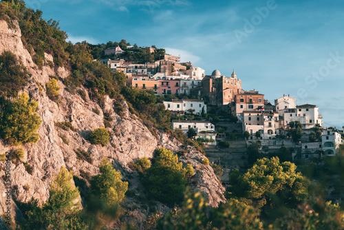 raito, amalfi coastal village on the sea