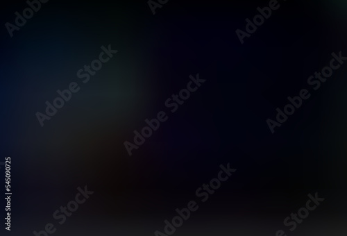 Dark Black vector blur pattern.