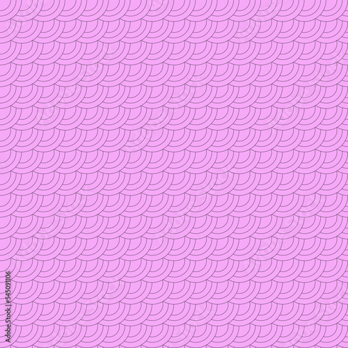 Seamless vector pattern of pink rings for textile, wallpapers, web sites