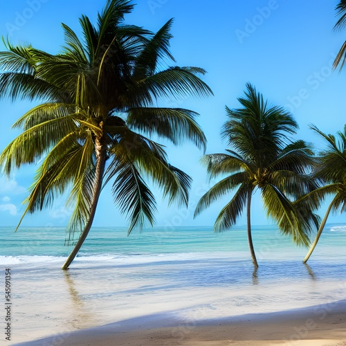 Photo of Coconut Trees On Seashore