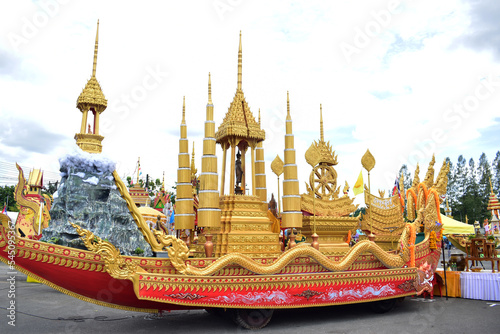 Chak Phra Festival in Thailand 2022 photo