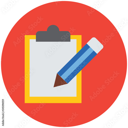 Writing Vector Illustration