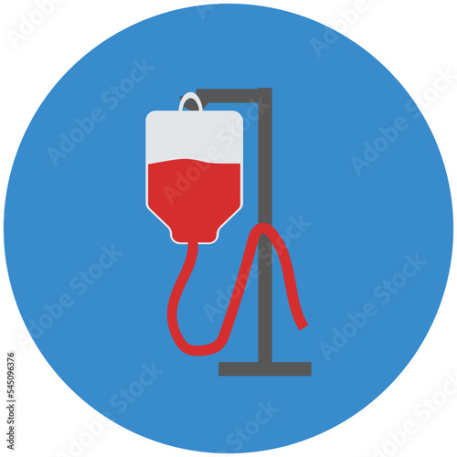 Blood Transfusion Vector Illustration