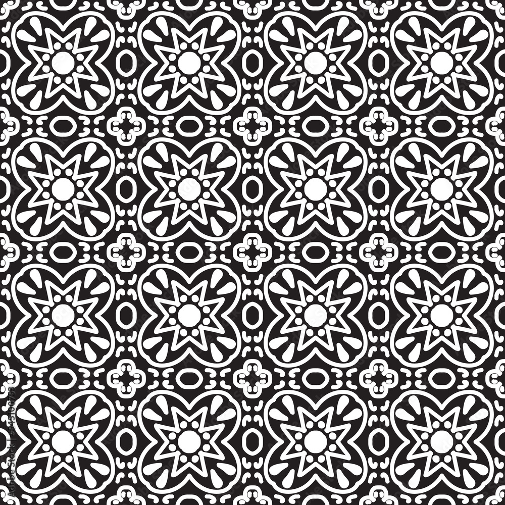 Seamless pattern line doodle hand drawing abstract isolated on background Seamless pattern line doodle hand drawing abstract isolated on background