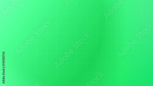 じわじわ動くグリッド付きのグラデーション背景　緑