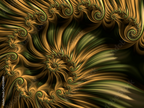 Fractal Forest Spiral photo