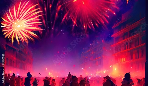 firework new year