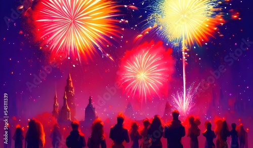firework new year