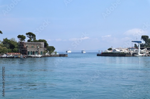 Ischia - Uscita del porto dall aliscafo