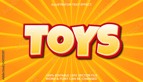 toys text effect