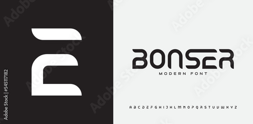 Tech font typography alphabet letters. Future logo typo. Minimal urban font letter set. Luxury vector typeface for a company. Modern gaming fonts for logo design.