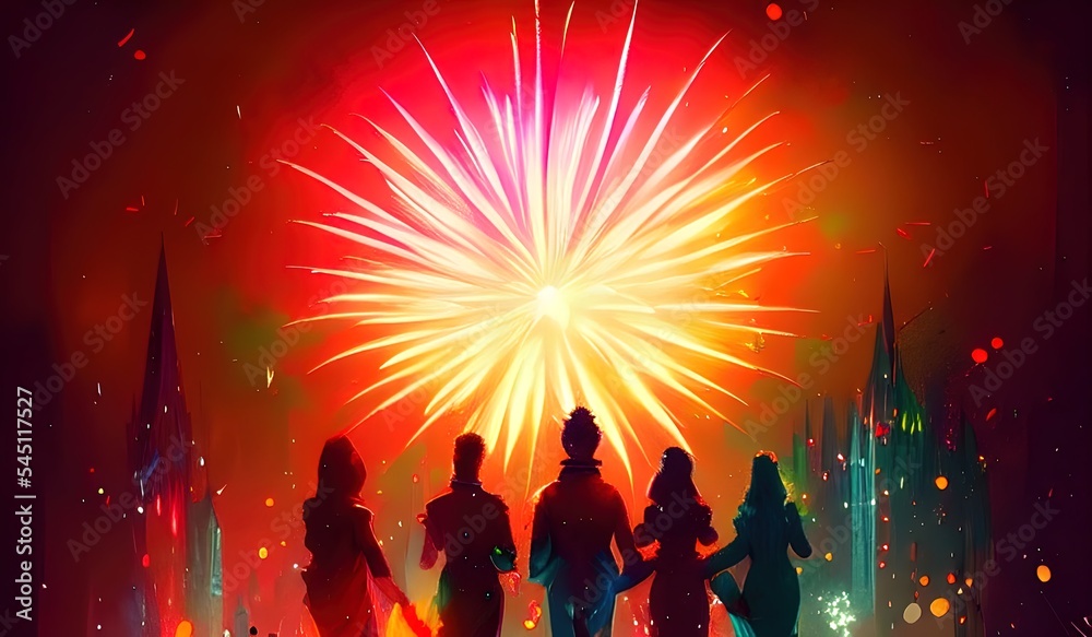 New Year Firework New Year Firework