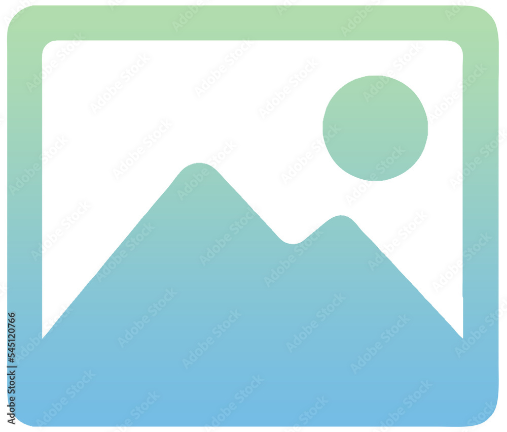 Picture Icon Green And Blue Sky For Computer, Web, And Folder Picture Icon Green And Blue Sky For Computer, Web, And Folder