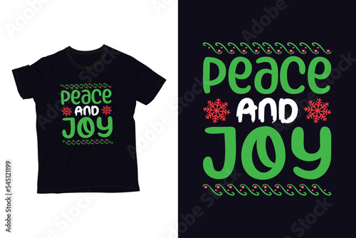 Peace and Joy t-shirt design