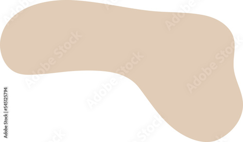 Fluid graphic shape element design