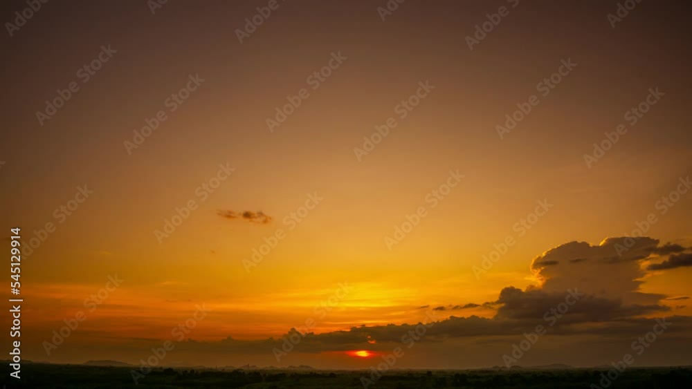 4k Time-lapse, View of Colorful dramatic sky sunset or sunrise with Moving clouds background on Mountain, Time lapse sky with cloud in nature and travel concept. High quality video nature foottage 4k Time-lapse, View of Colorful dramatic sky sunset or sunrise with Moving clouds background on Mountain, Time lapse sky with cloud in nature and travel concept. High quality video nature foottage