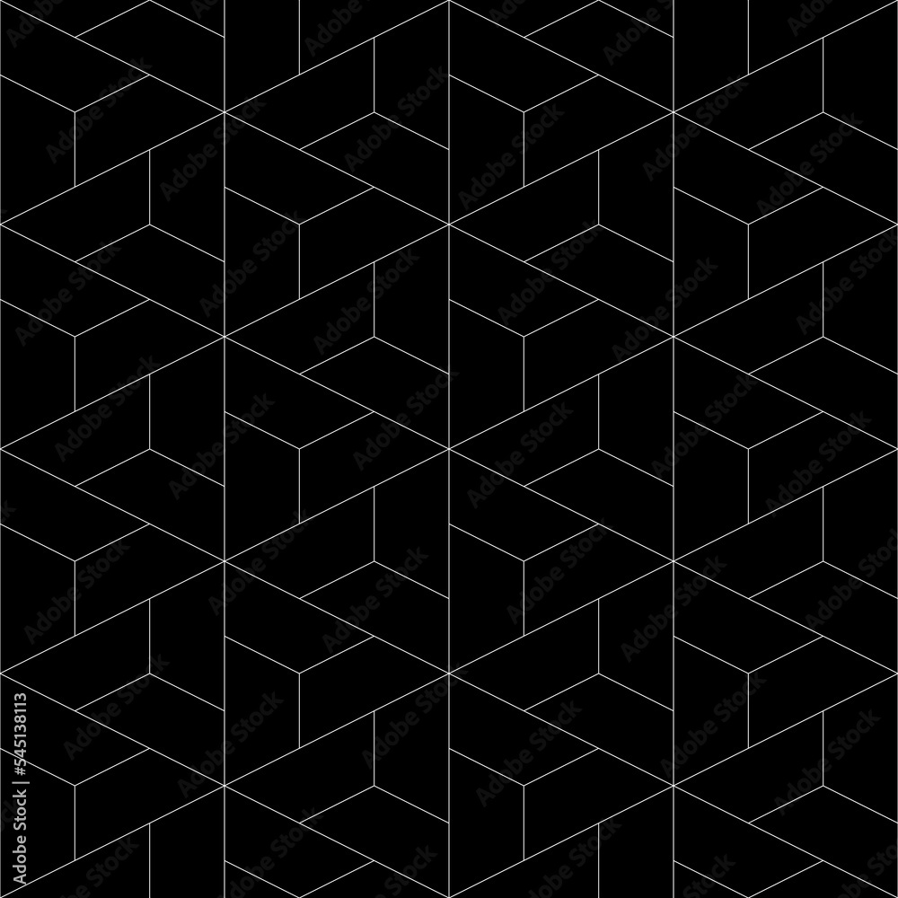 Seamless mosaic pattern. Jagged figures ornament. Repeated puzzle shapes background. Logic game motif. Tiles wallpaper. Parquet backdrop. Digital paper, page fills, web design, textile print. Vector. Seamless mosaic pattern. Jagged figures ornament. Repeated puzzle shapes background. Logic game motif. Tiles wallpaper. Parquet backdrop. Digital paper, page fills, web design, textile print. Vector.
