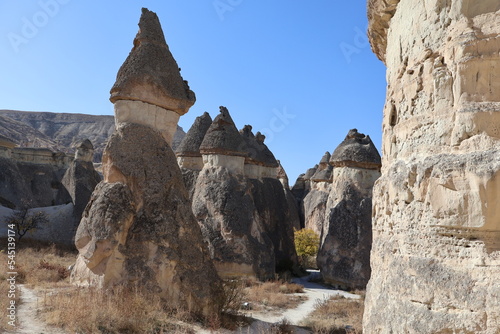 Fairy chimneys in Cappadocia 