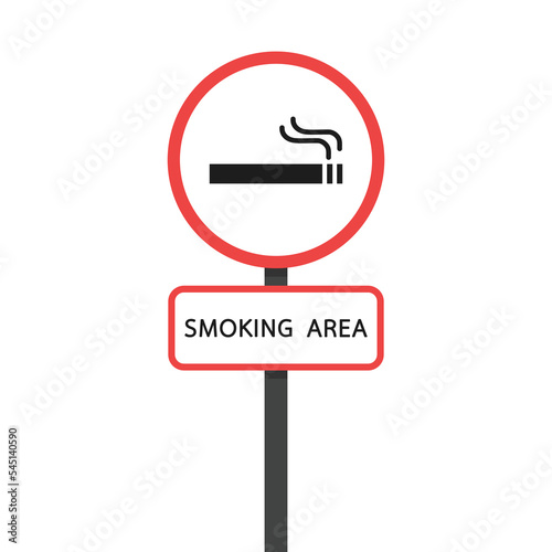 smoking area. smoking area wallpaper. poster design. free space for text. copy space. smoking area sign.