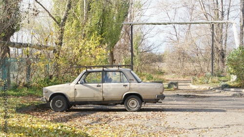 Old car on the street © Alexander Volokha