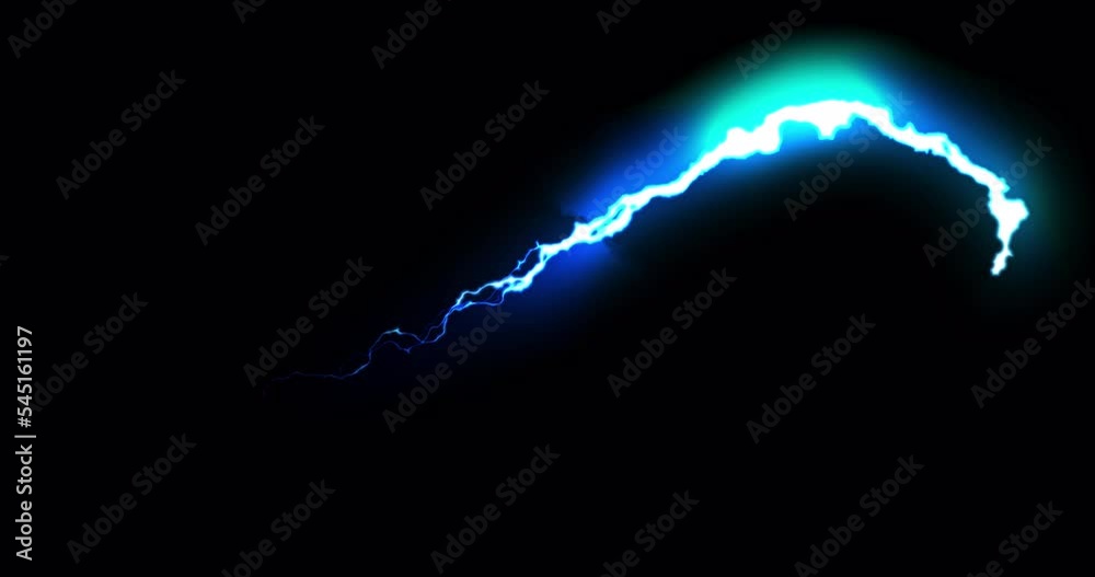 Looped blue lightning bolts electric bright shiny with reflections, action set. Abstract background. Screensaver, video in high quality 4k Looped blue lightning bolts electric bright shiny with reflections, action set. Abstract background. Screensaver, video in high quality 4k
