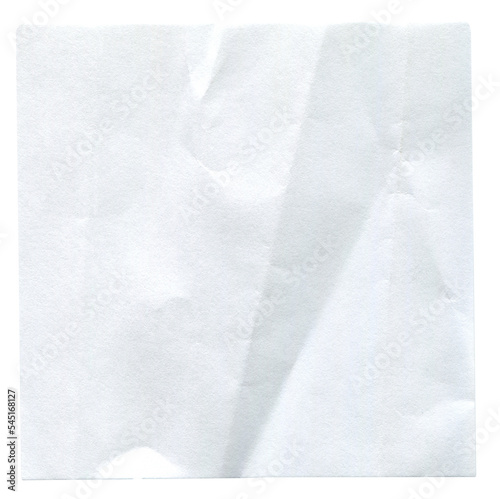 Сrumpled rough note texture paper. Rustic retro background.