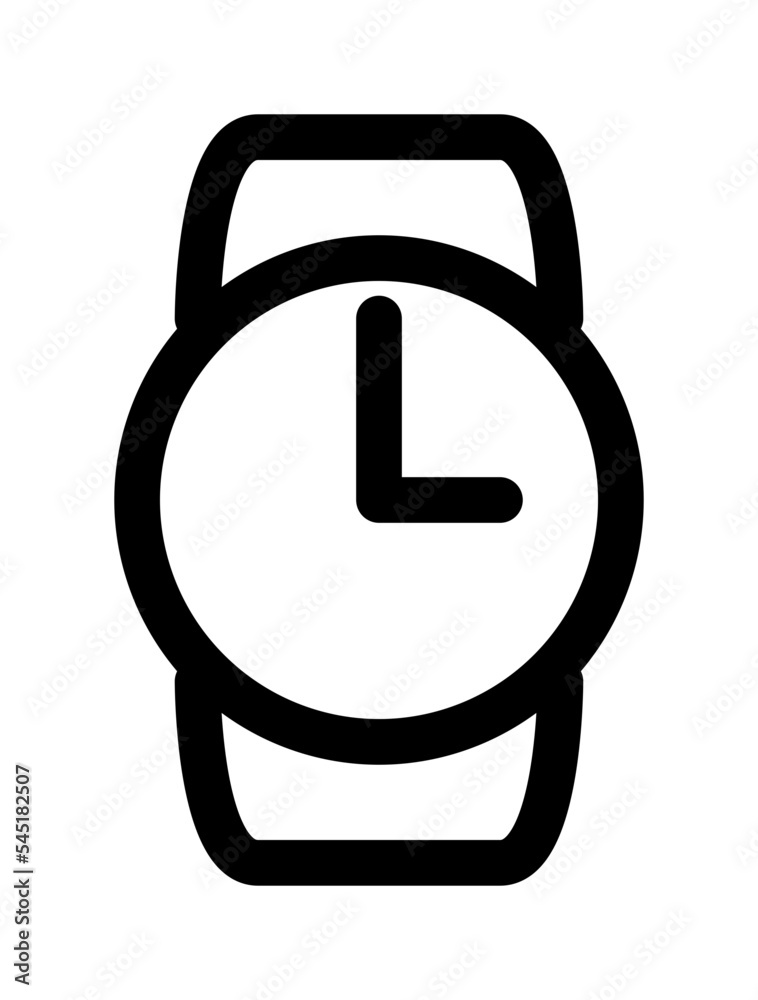 Armbanduhr Icon Stock Vector | Adobe Stock