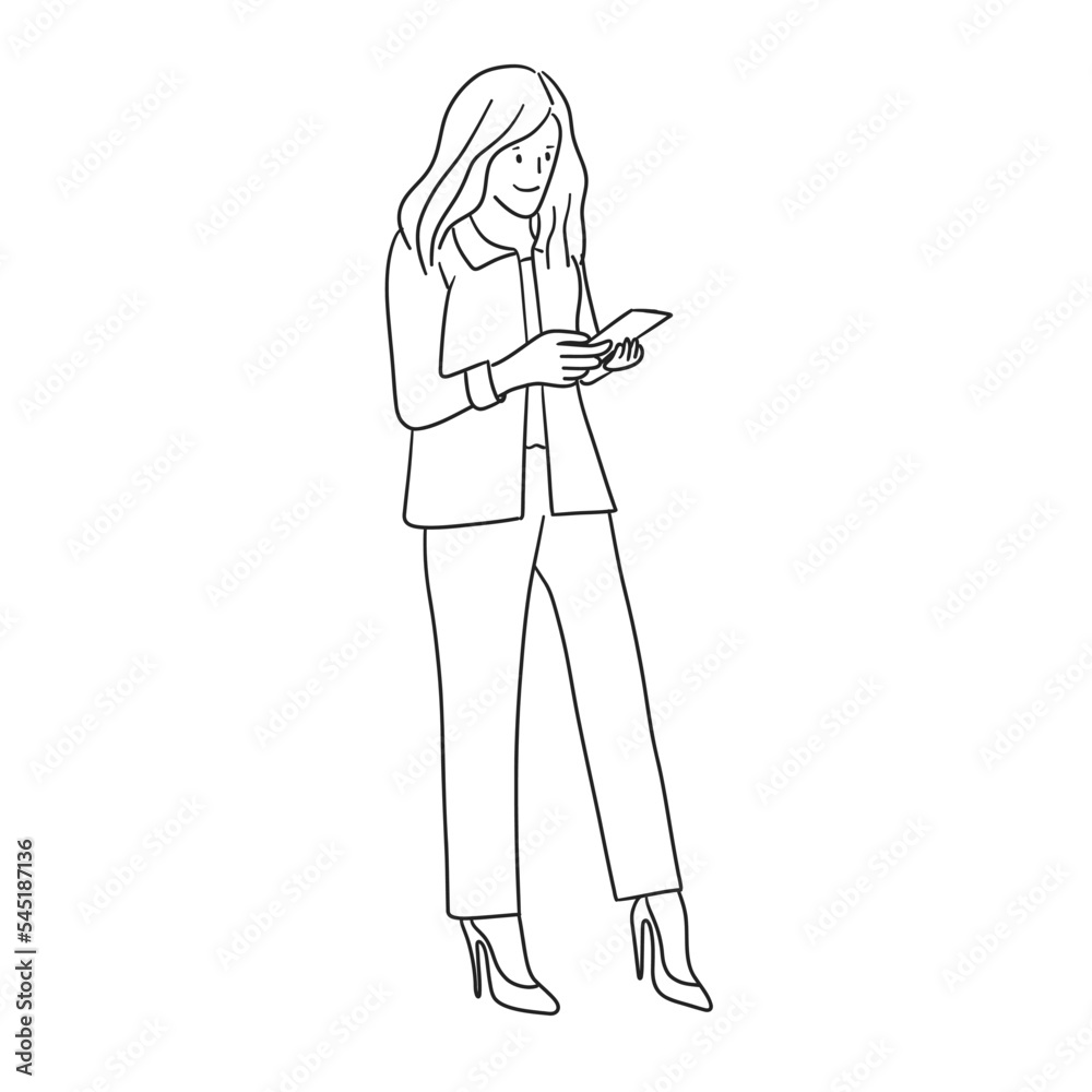 working woman , business guy business woman working while walking working woman , business guy business woman working while walking