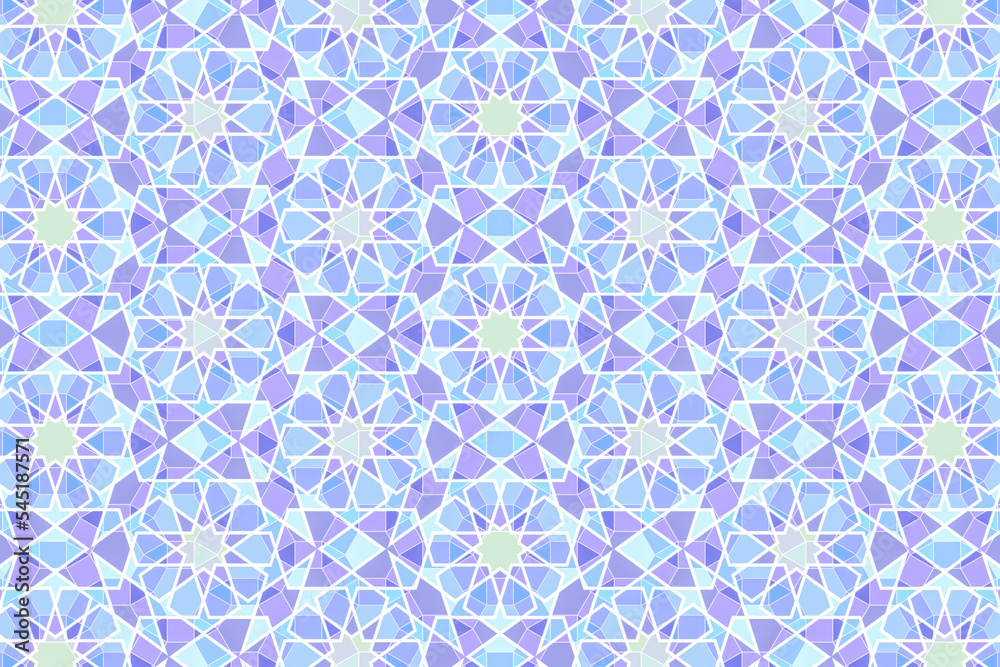 Layered Geometric Pattern Layered Geometric Pattern
