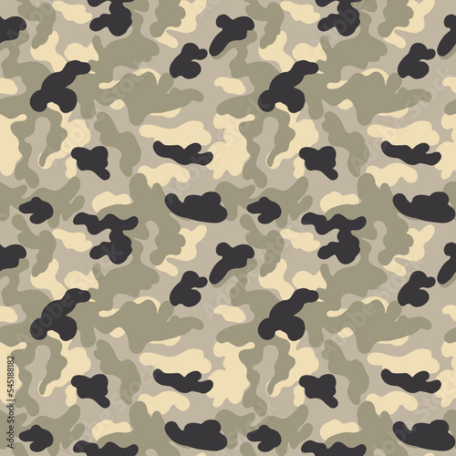 Camouflage Seamless Pattern for party, anniversary, birthday. Design for banner, poster, card, invitation and scrapbook

