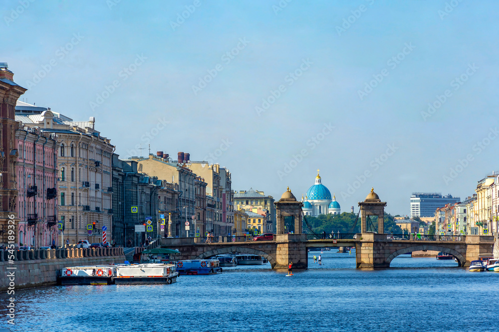 St. Petersburg, view from the Anichkov Bridge