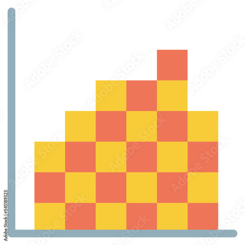 data graph chart result icon