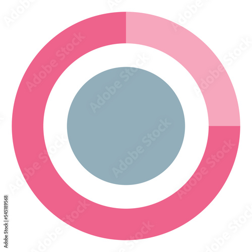 pie chart estimate percentage icon