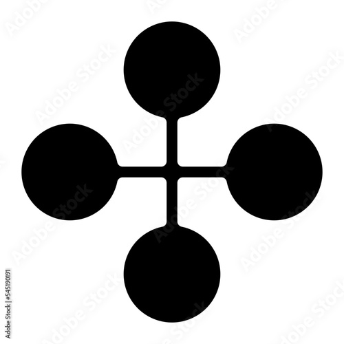 distribute information swot analysis icon