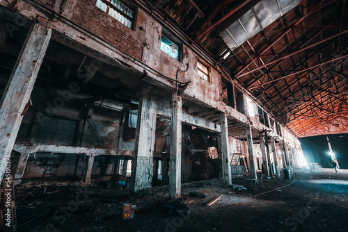 abandoned factory building © Aleksander