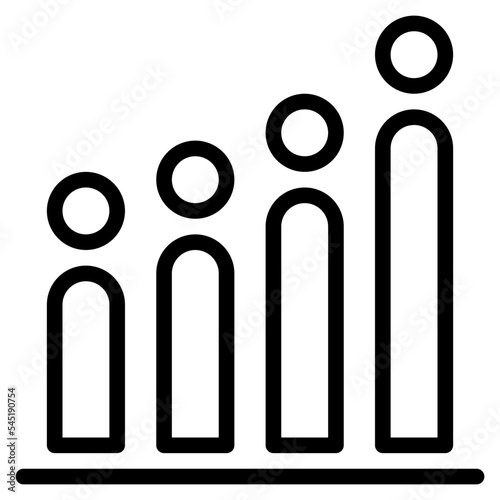 data study estimate chart icon