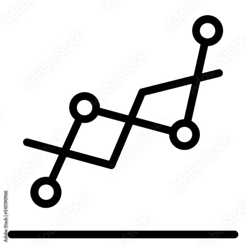 analytic compare chart graph icon