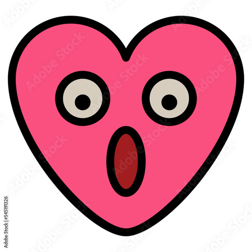fantastic amazing wonderful emoji heart icon