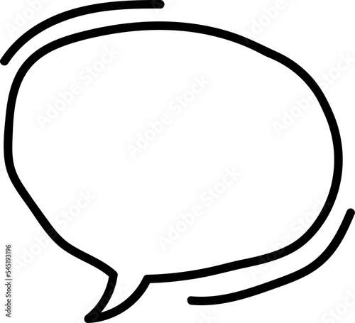 illustration of a speech bubble