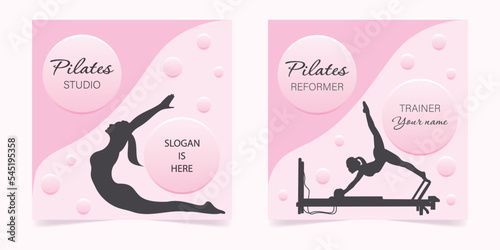 Business concept for Pilates Studio