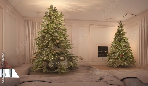Christmas living room 