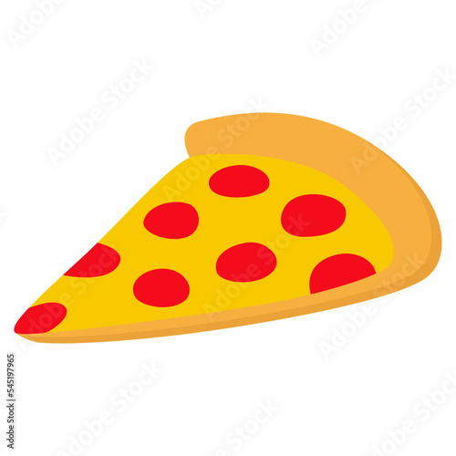 illustration of pizza