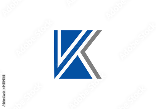 Free Download initial letter logo K initial company icon business logo background illustration - GFXLoad