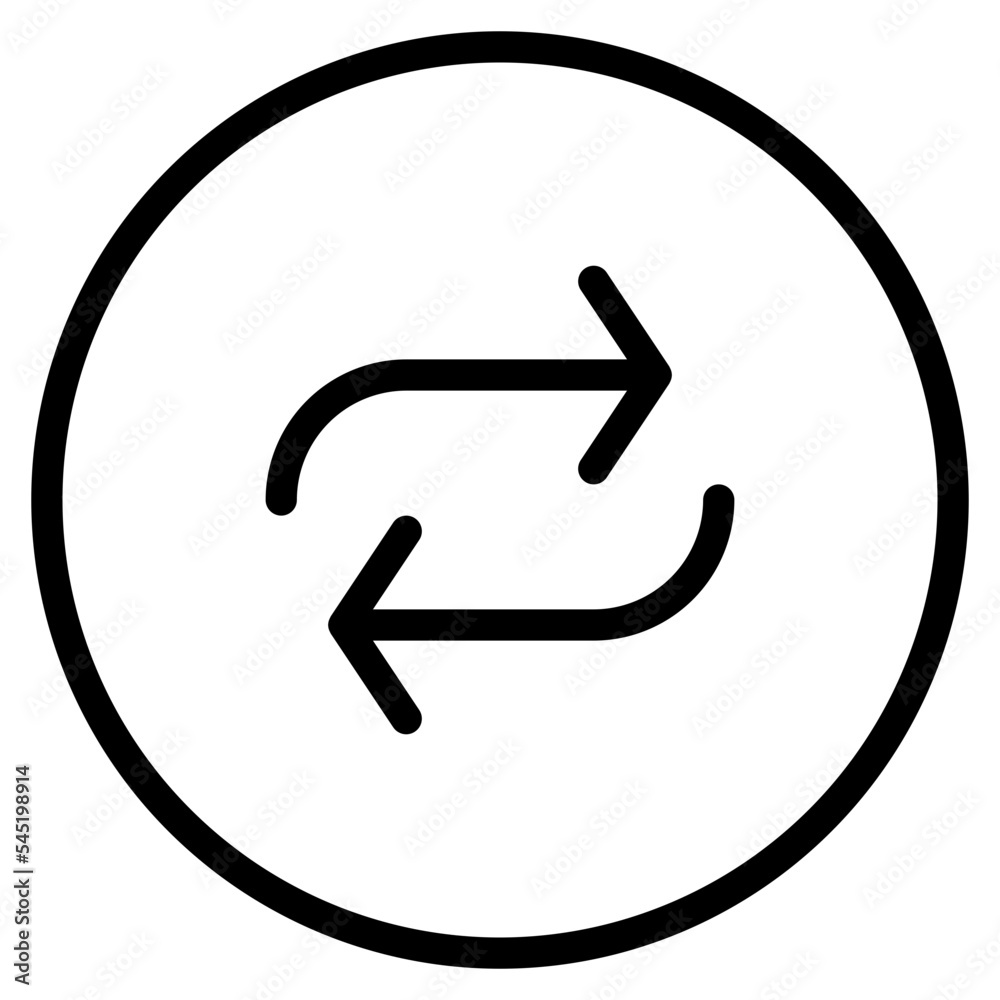 repeat arrow media control icon repeat arrow media control icon