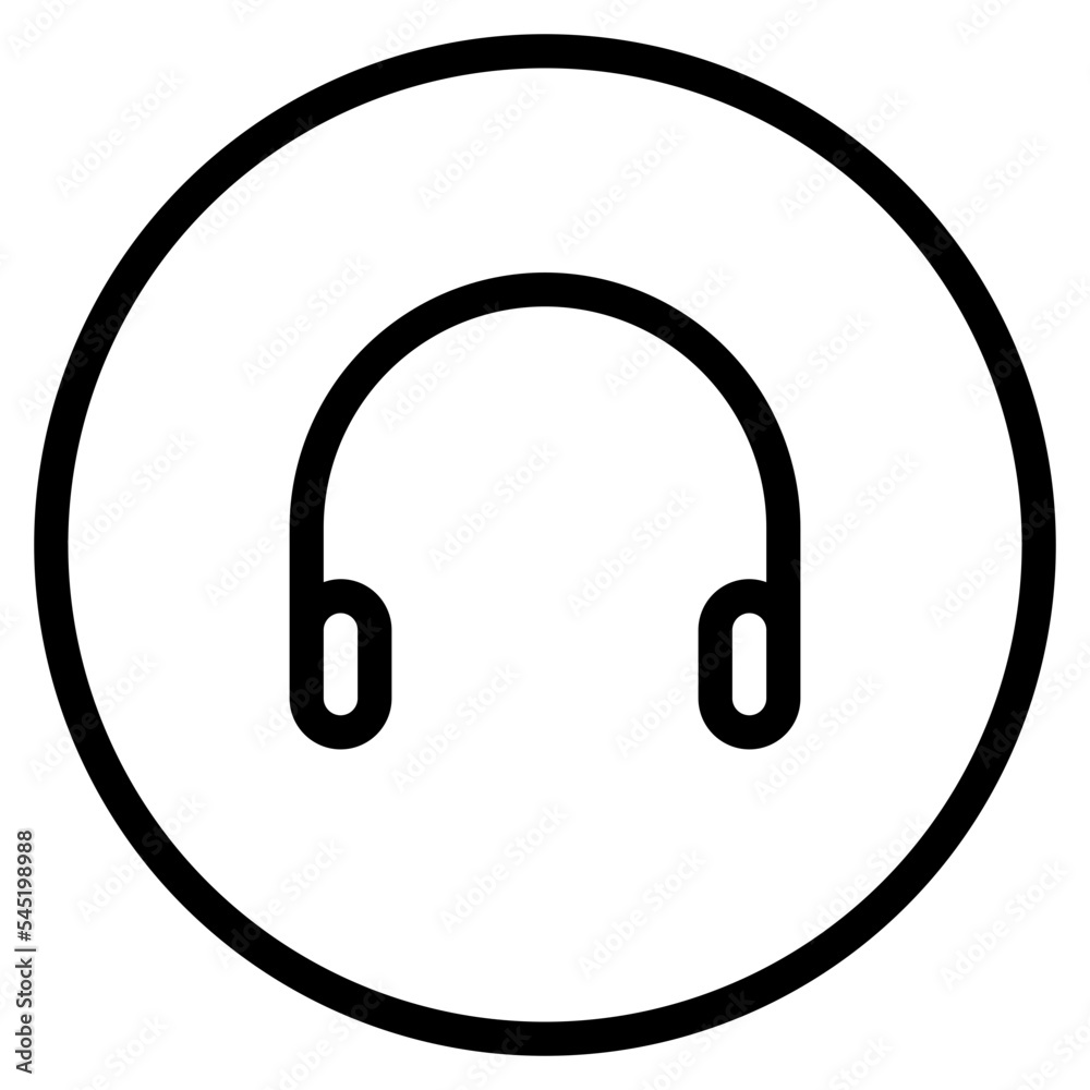 speaker headphone interface media icon speaker headphone interface media icon
