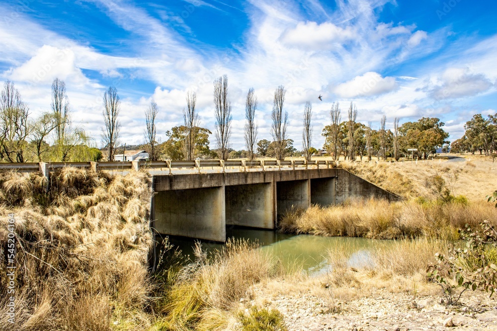Beautiful shot of Stoney creek bridge in Glen Innes in Australia