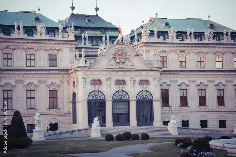 Naklejka premium Austrian Gallery Belvedere, Museum in Vienna, Austria