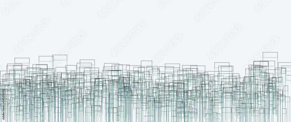 Abstract rectangular line seamless pattern vector design concept, can ...