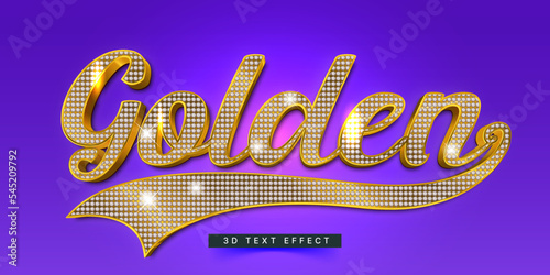 Editable 3D Diamond Text Effect. Luxury Text Effect Generator