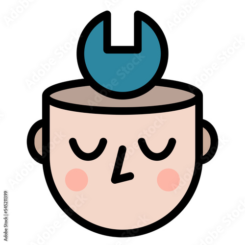 restorative mind human fix icon